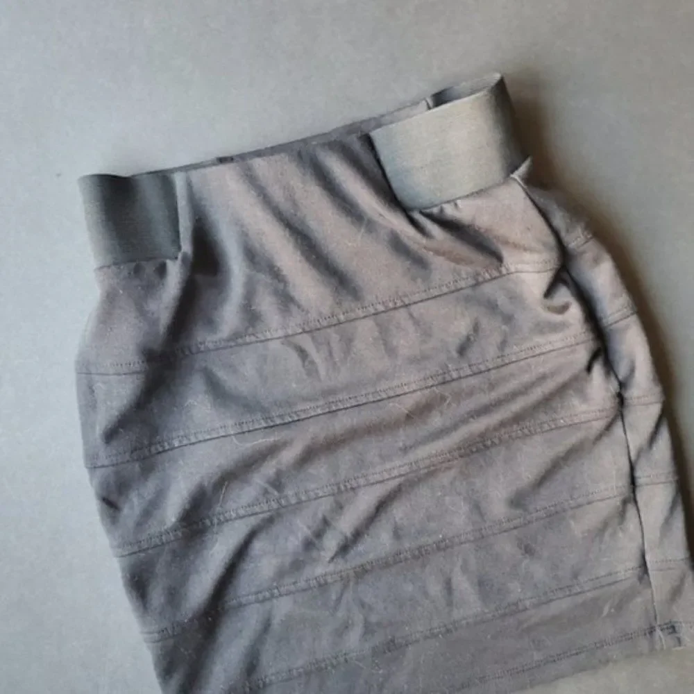 Iz Byer Black bandeau Mini Skirt